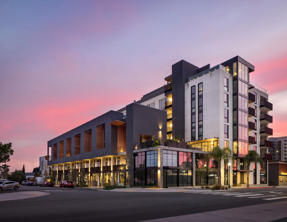 PARCO - NATIONAL CITY Protea & Malick Infill Development Photo by Chipper Hatter Completed as employee at Miller Hull Partnership; Role: Project Architect